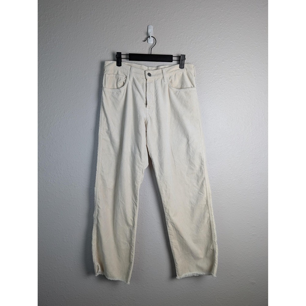 Massimo Alba Jeans Womens‎ Size 28 White Tapered Relaxed Fit 28x30 Italy